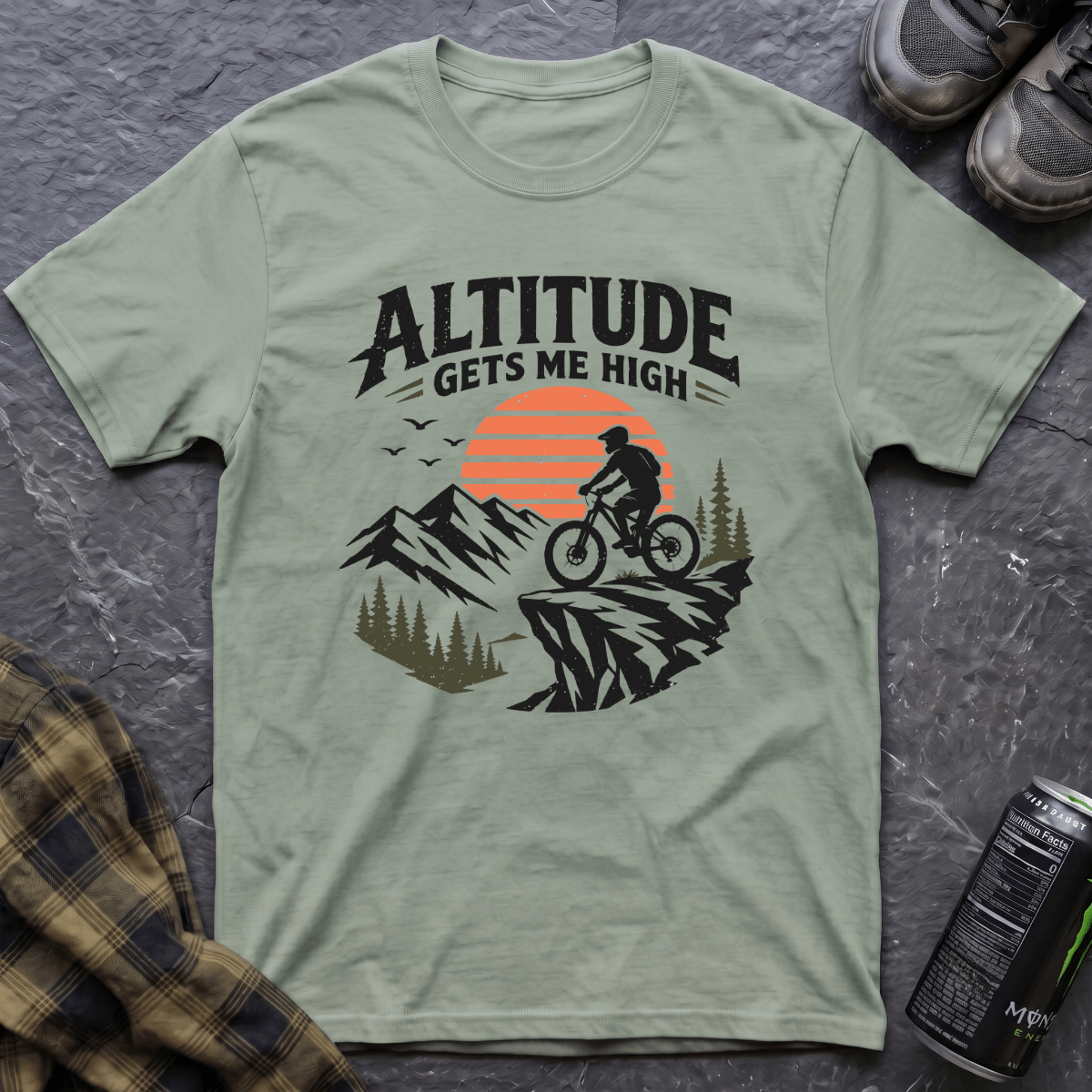 Altitude Gets Me High T-Shirt - AspenCrestOutdoors