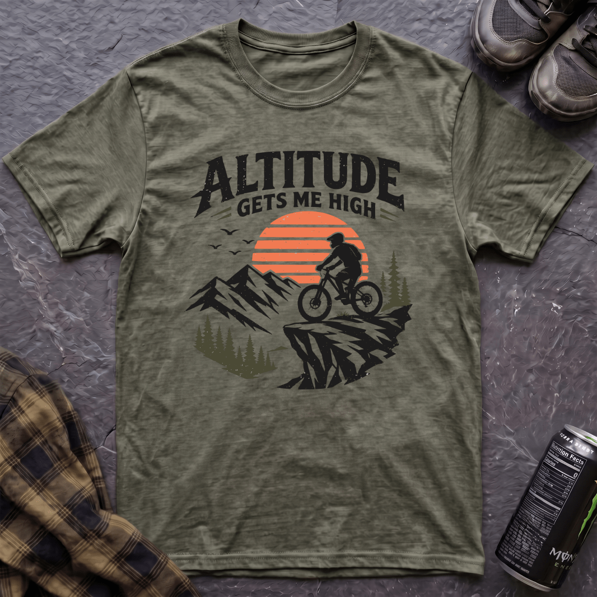 Altitude Gets Me High T-Shirt - AspenCrestOutdoors