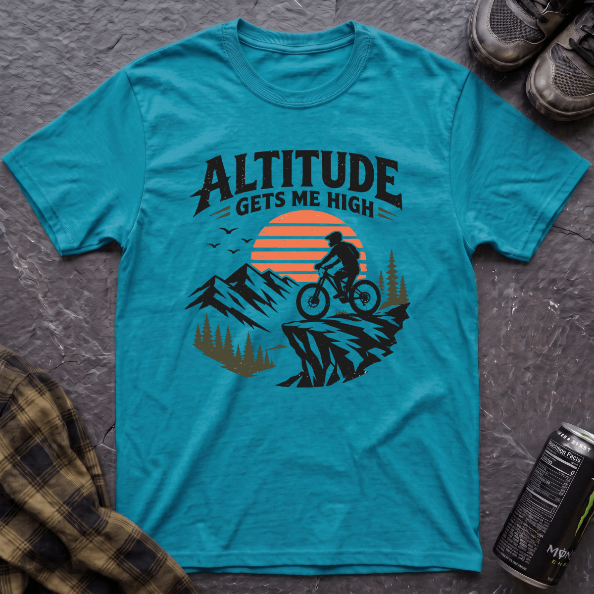 Altitude Gets Me High T-Shirt - AspenCrestOutdoors