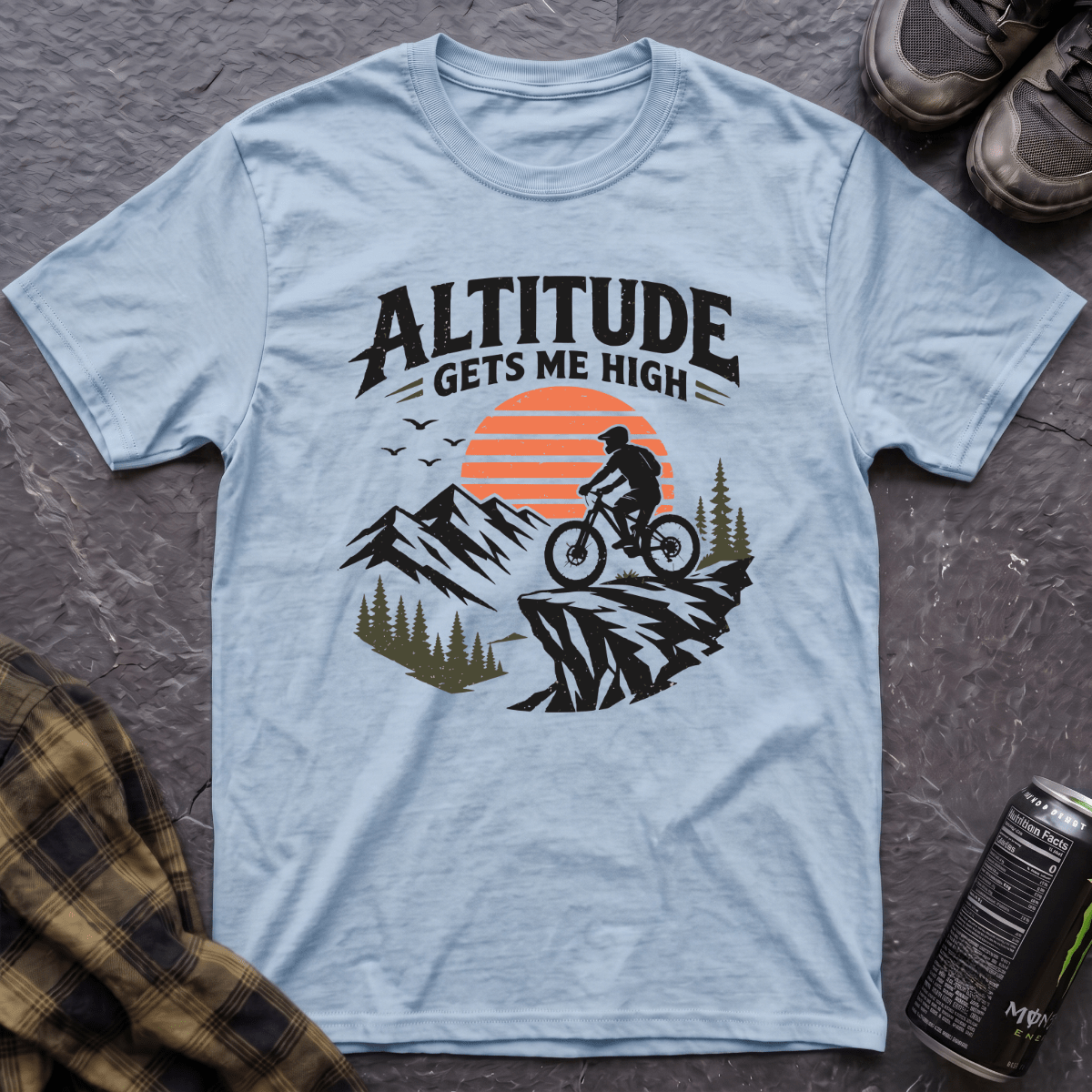 Altitude Gets Me High T-Shirt - AspenCrestOutdoors