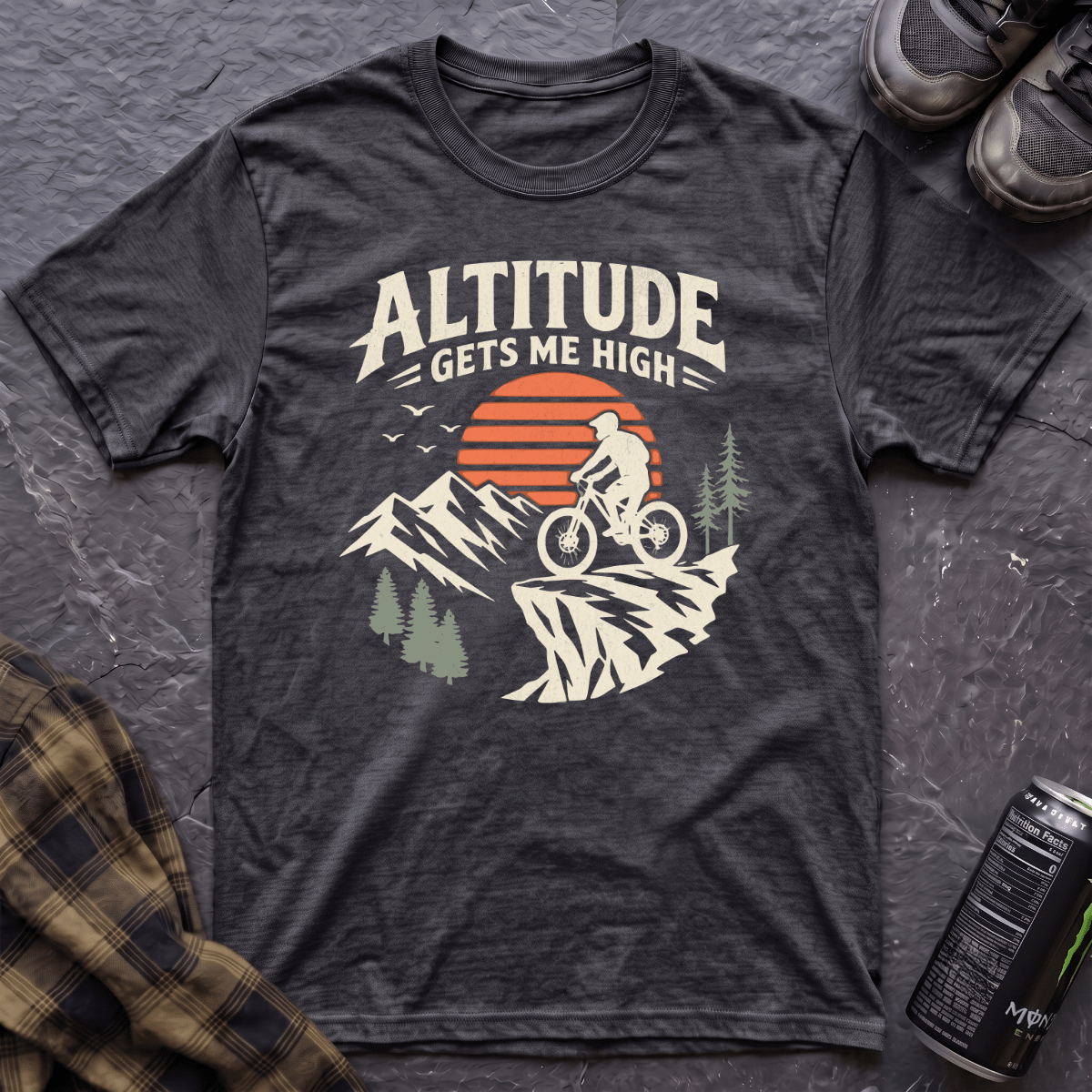 Altitude Gets Me High T-Shirt - AspenCrestOutdoors