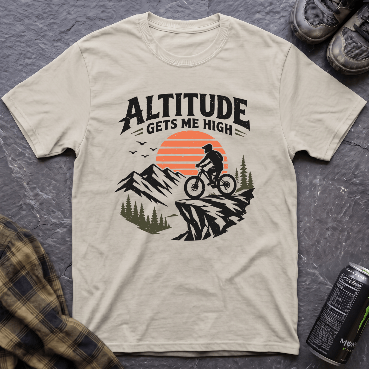 Altitude Gets Me High T-Shirt - AspenCrestOutdoors