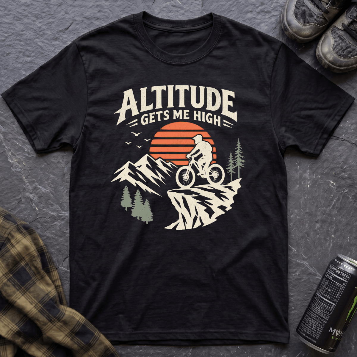 Altitude Gets Me High T-Shirt - AspenCrestOutdoors