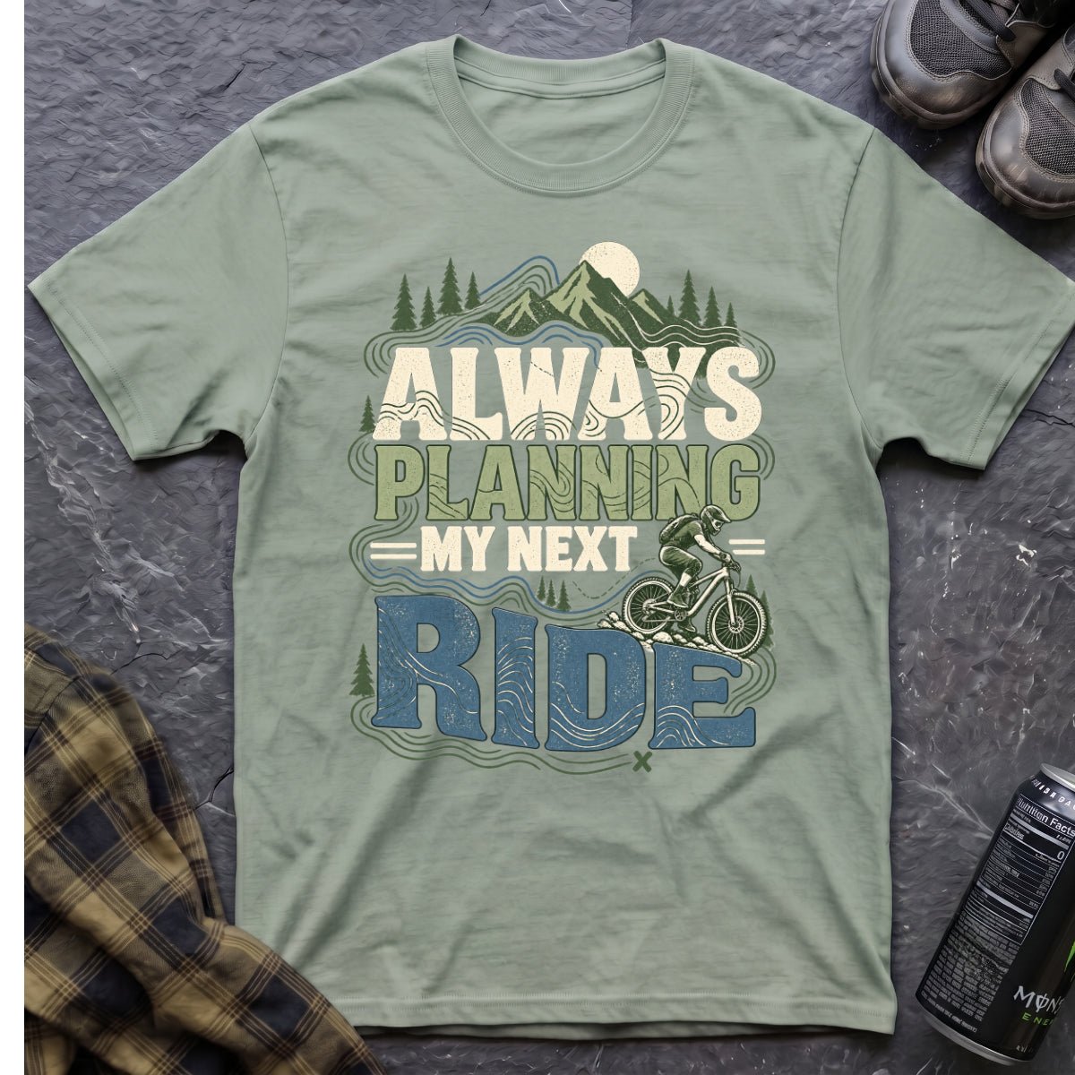 Always planning My Next Ride T-Shirt - AspenCrestOutdoors