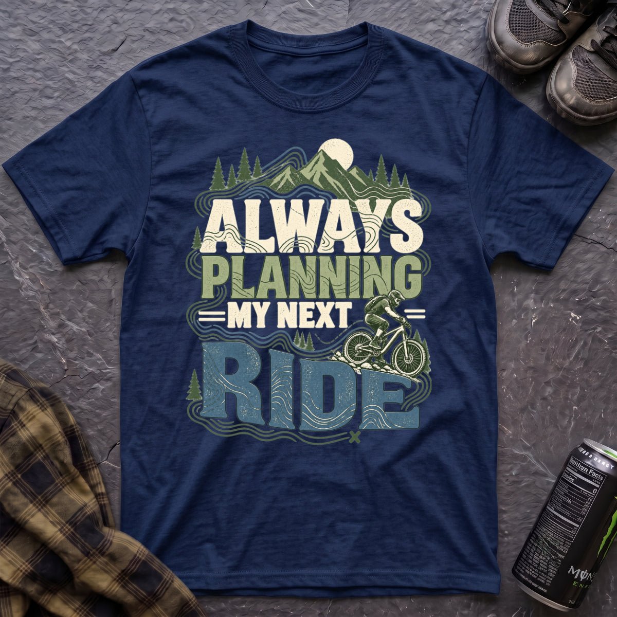 Always planning My Next Ride T-Shirt - AspenCrestOutdoors