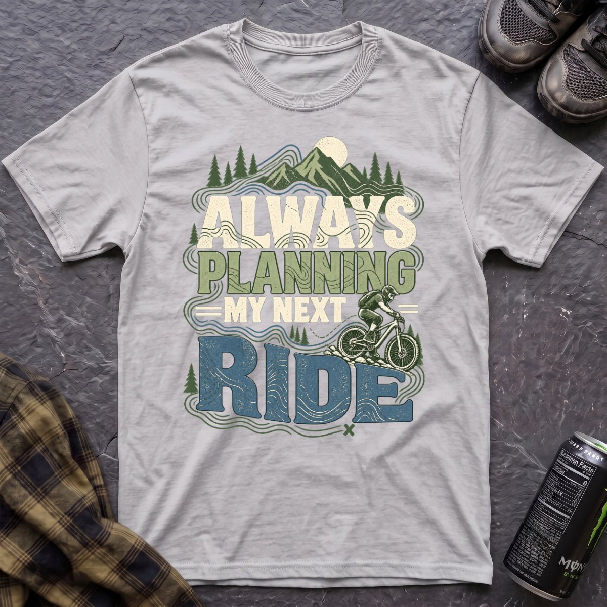 Always planning My Next Ride T-Shirt - AspenCrestOutdoors