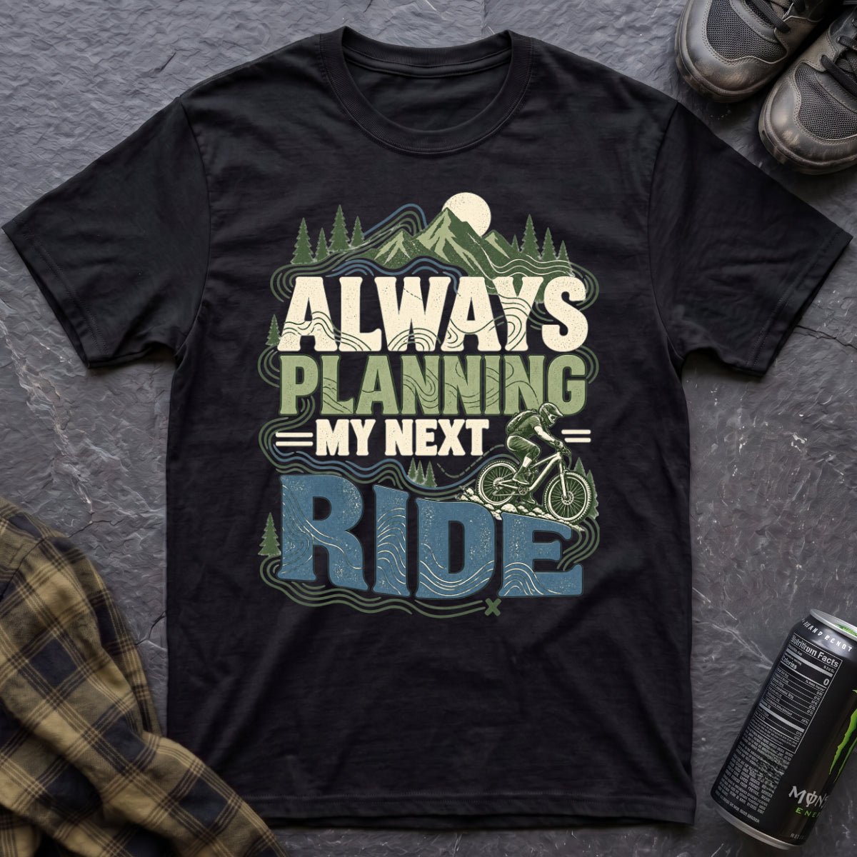 Always planning My Next Ride T-Shirt - AspenCrestOutdoors