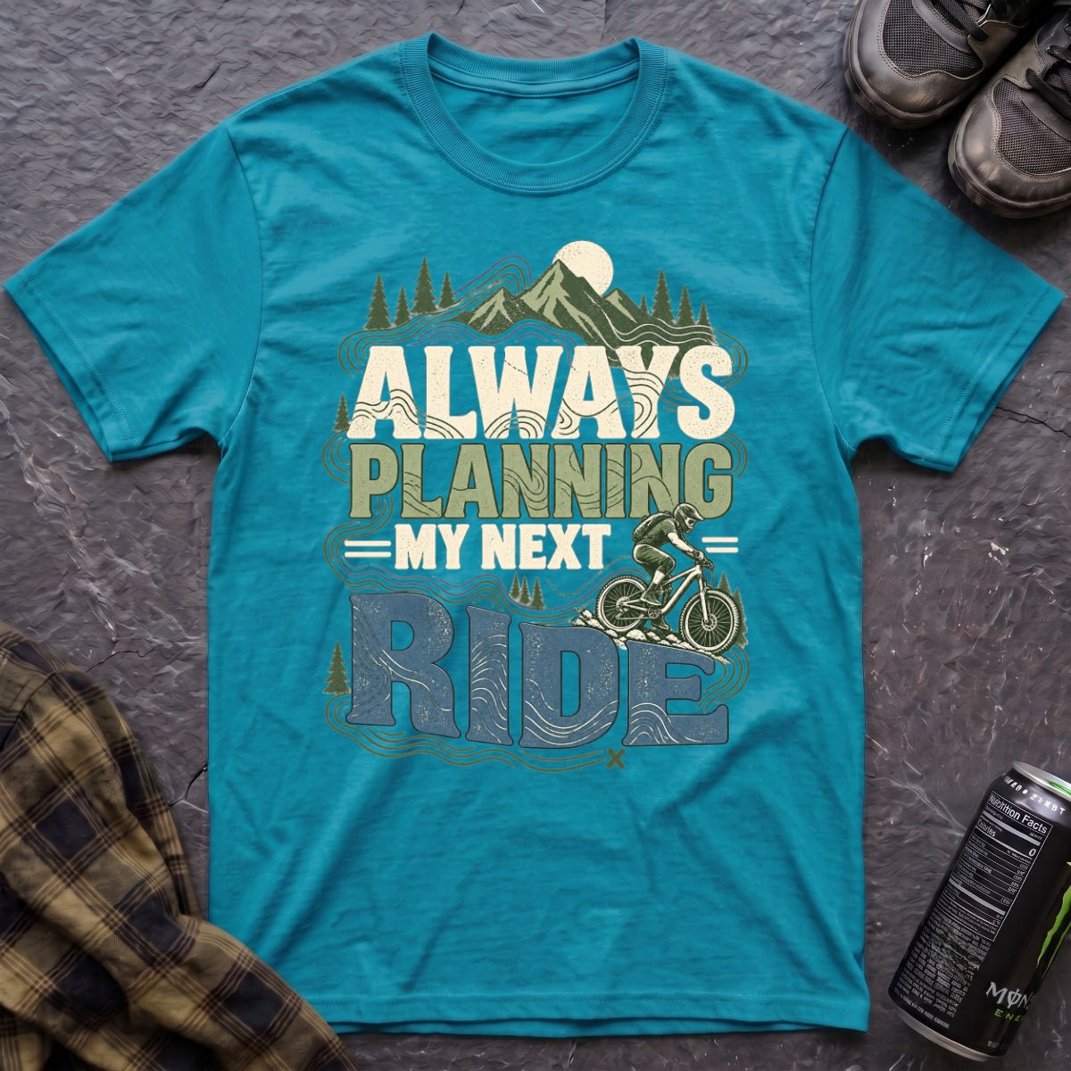 Always planning My Next Ride T-Shirt - AspenCrestOutdoors