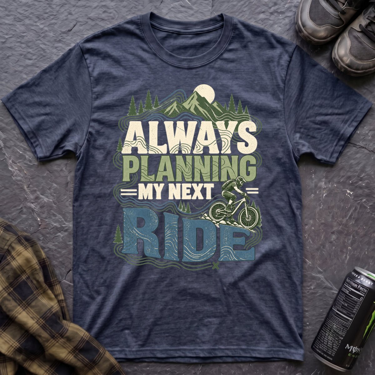 Always planning My Next Ride T-Shirt - AspenCrestOutdoors