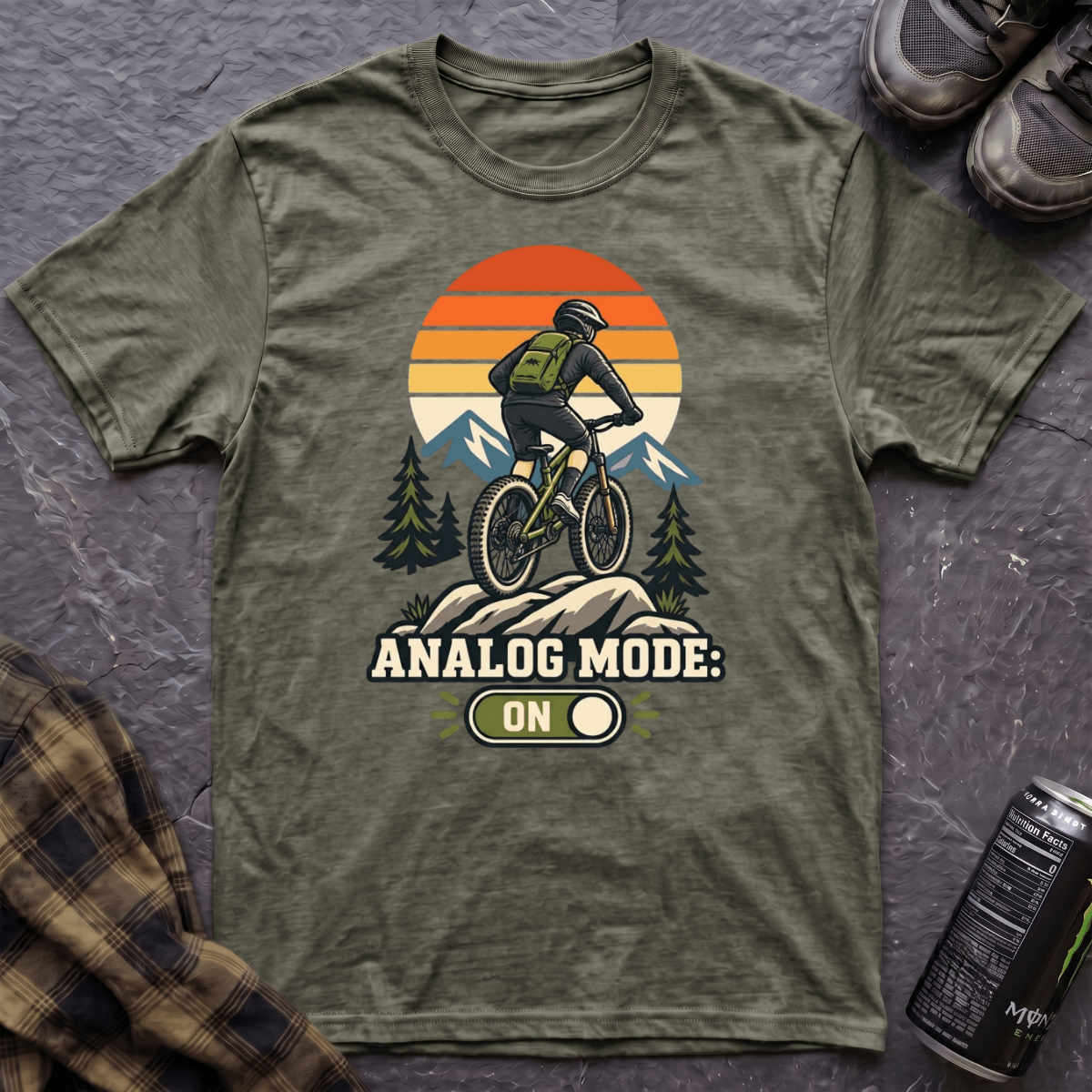 Analog Mode T-Shirt - AspenCrestOutdoors