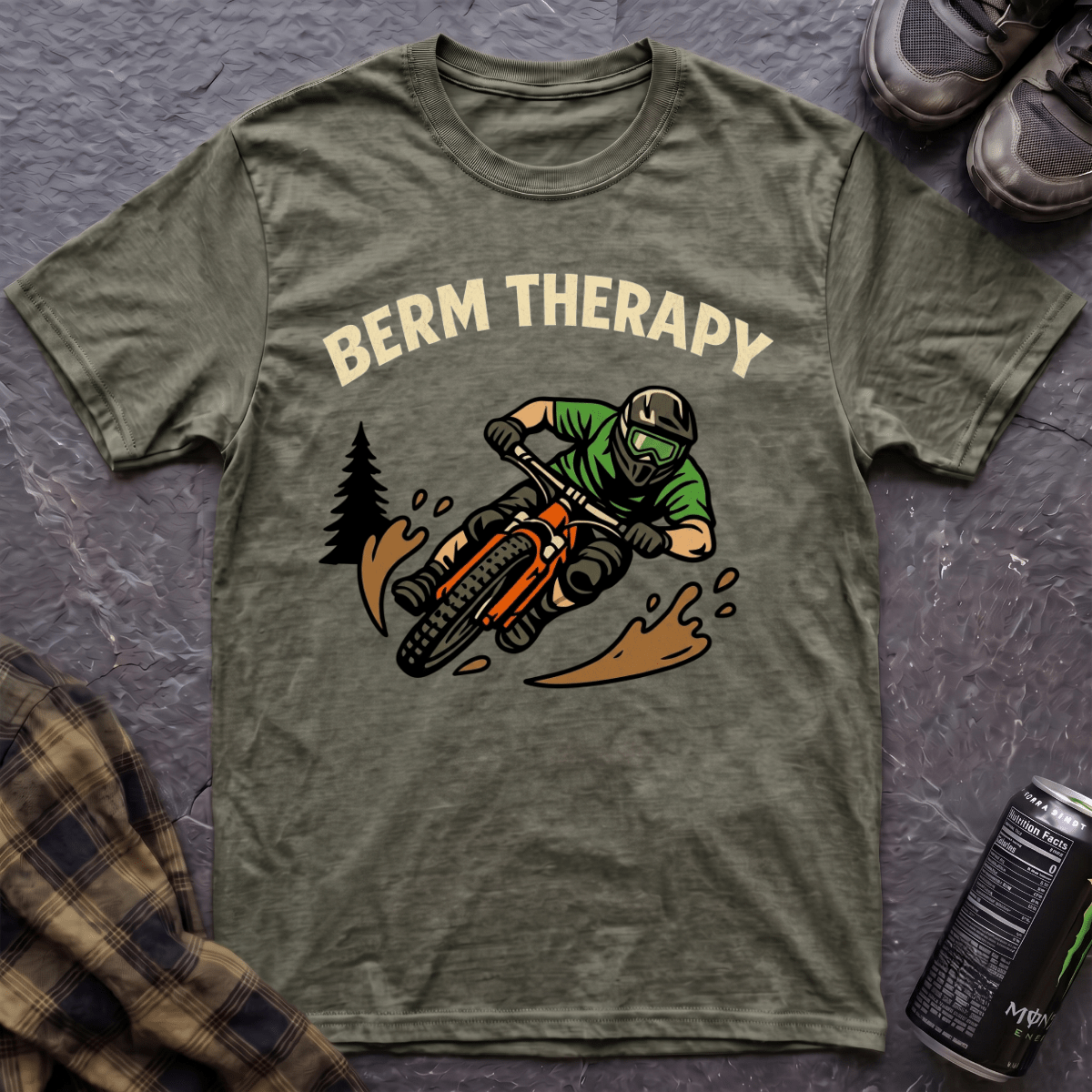 Berm Therapy T-Shirt - AspenCrestOutdoors