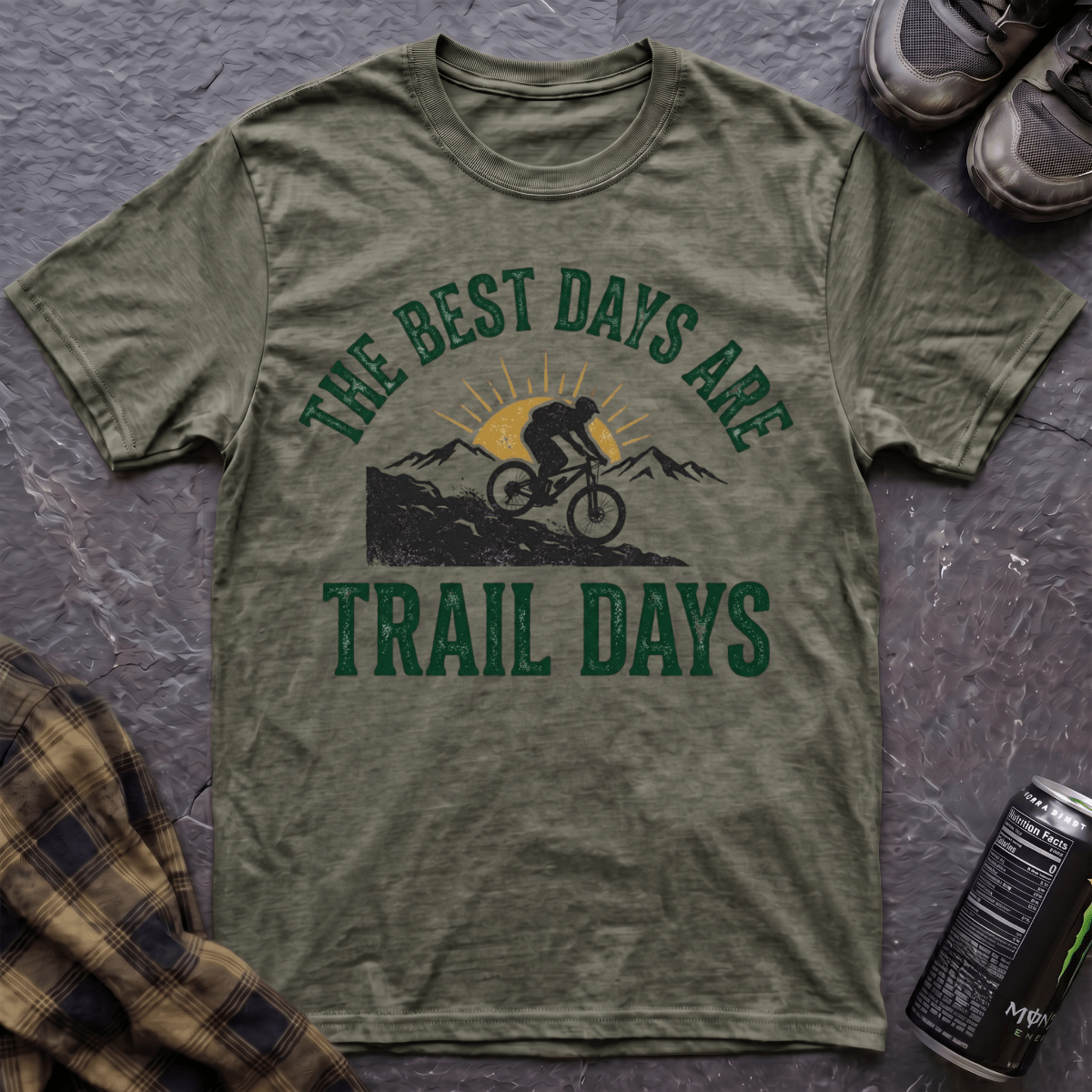 Best Days Are Trail Days T-Shirt - AspenCrestOutdoors