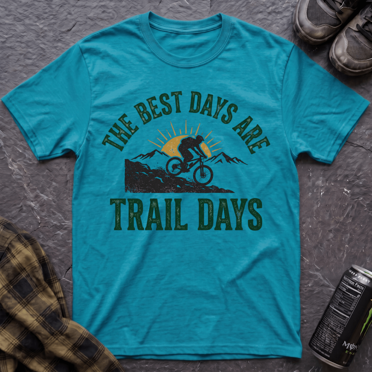 Best Days Are Trail Days T-Shirt - AspenCrestOutdoors