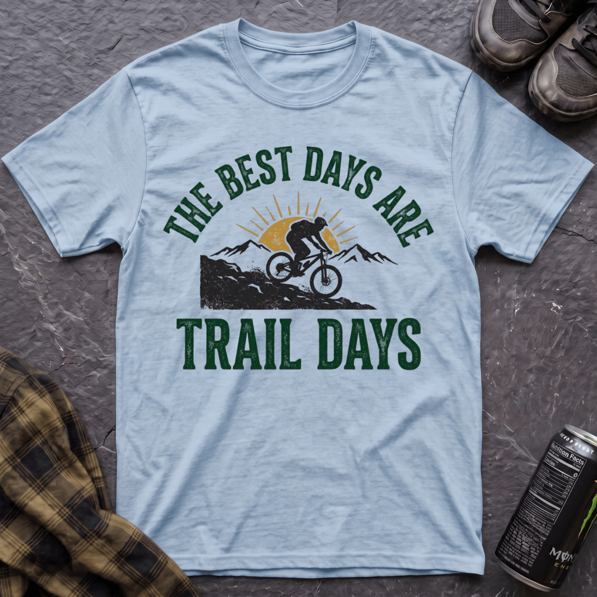 Best Days Are Trail Days T-Shirt - AspenCrestOutdoors