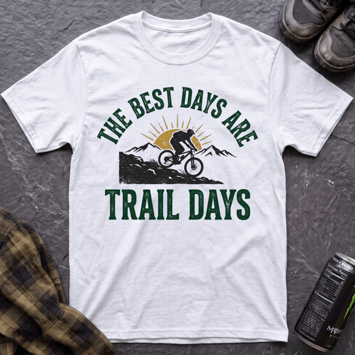 Best Days Are Trail Days T-Shirt - AspenCrestOutdoors