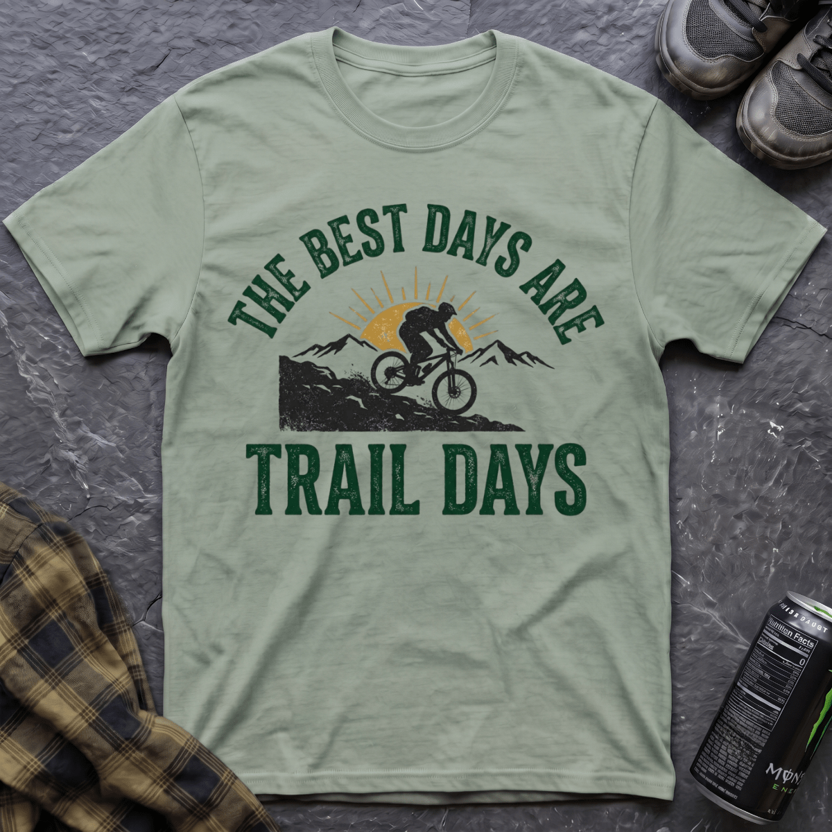 Best Days Are Trail Days T-Shirt - AspenCrestOutdoors