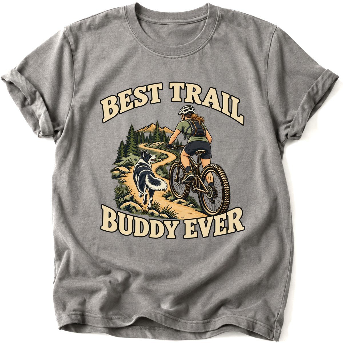 Best Trail Buddy Ever CC T-Shirt - AspenCrestOutdoors