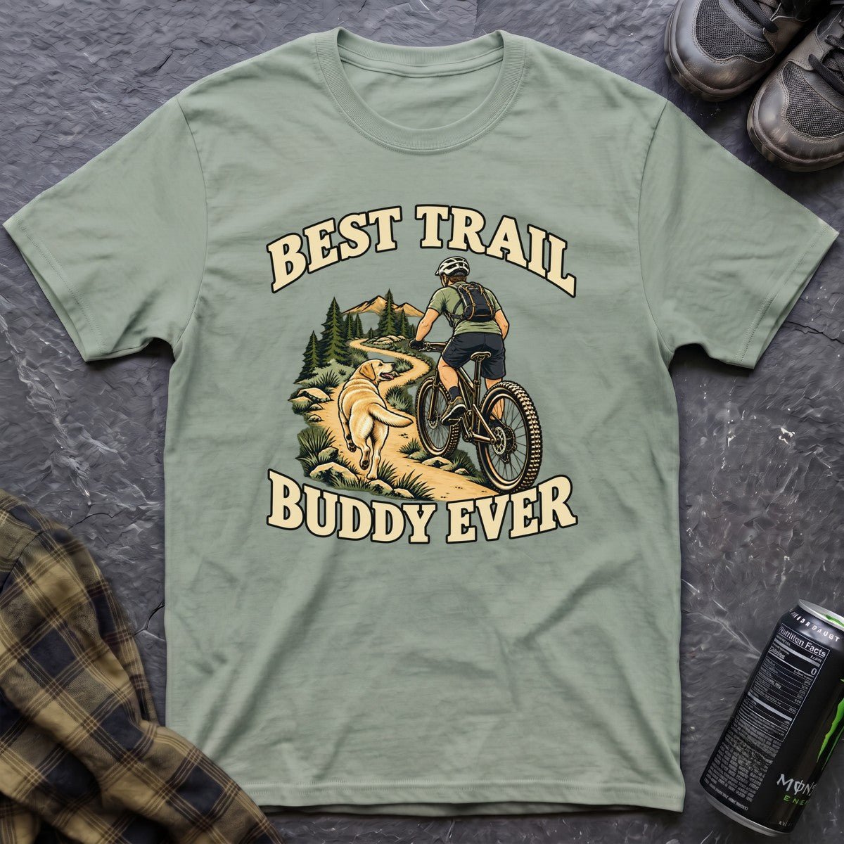 Best Trail Buddy Ever T-Shirt - AspenCrestOutdoors