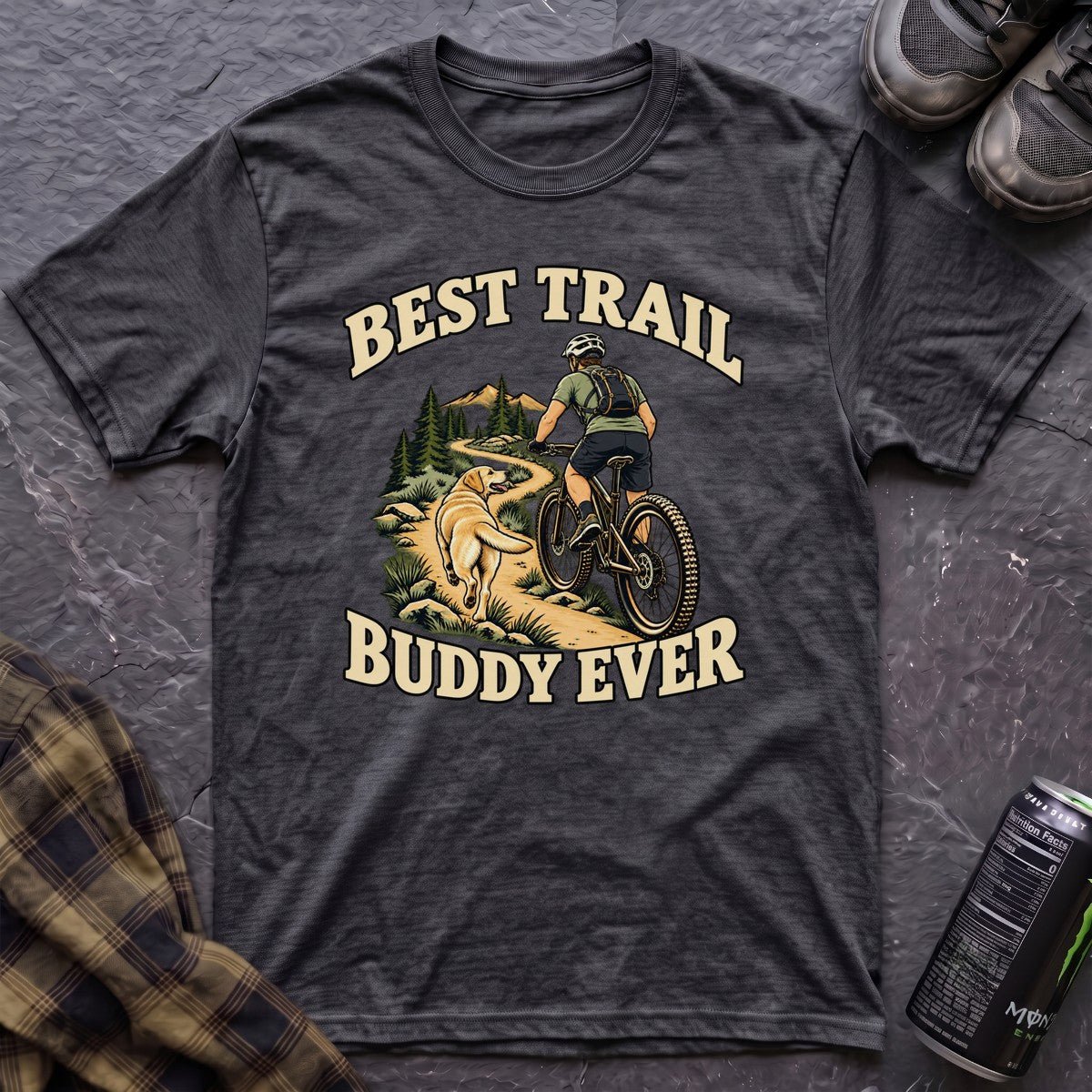 Best Trail Buddy Ever T-Shirt - AspenCrestOutdoors