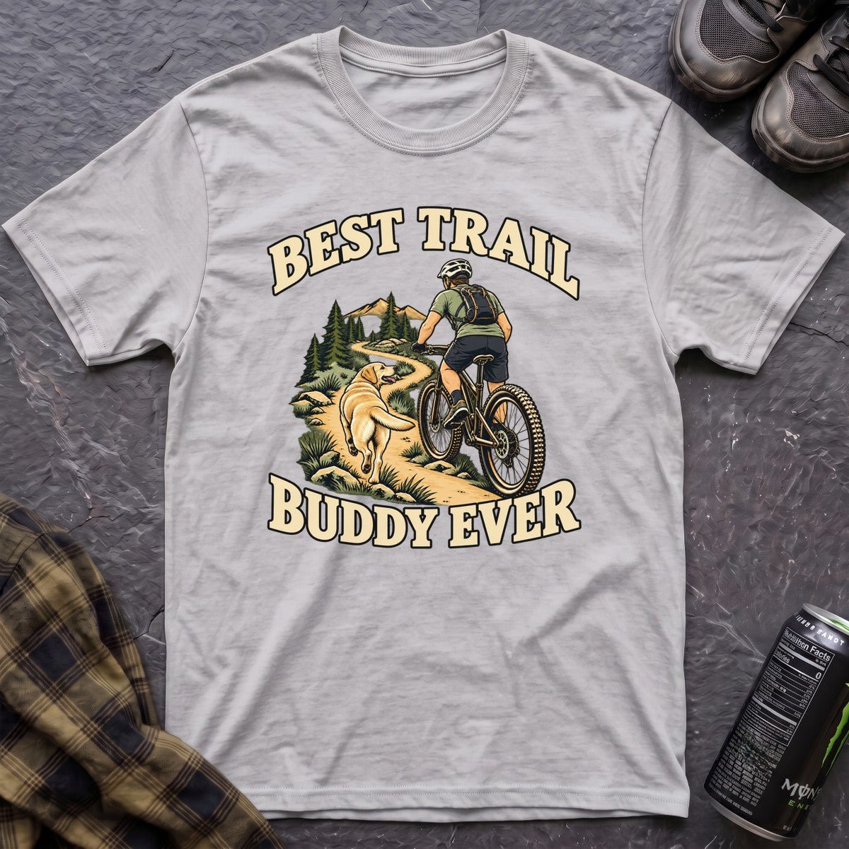 Best Trail Buddy Ever T-Shirt - AspenCrestOutdoors