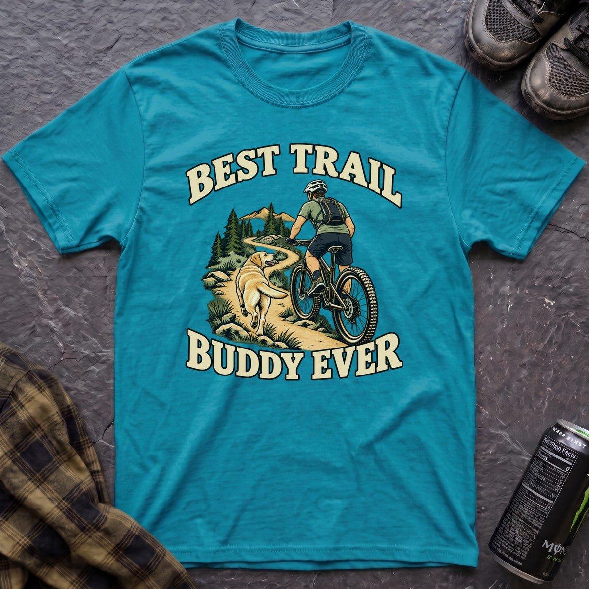 Best Trail Buddy Ever T-Shirt - AspenCrestOutdoors