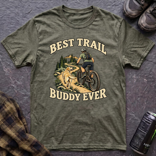 Best Trail Buddy Ever T-Shirt - AspenCrestOutdoors