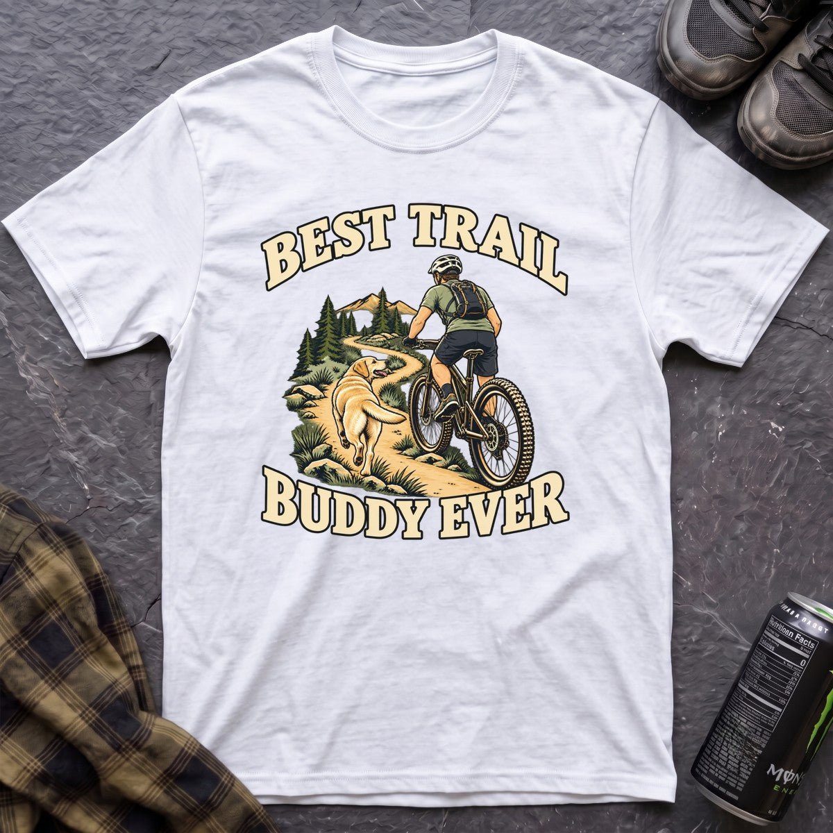 Best Trail Buddy Ever T-Shirt - AspenCrestOutdoors