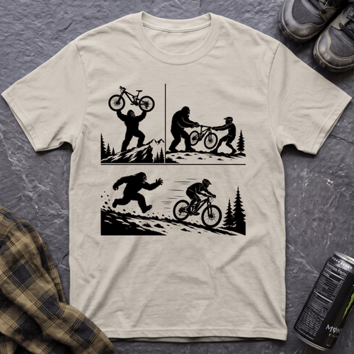 Bigfoot Fight T-Shirt - AspenCrestOutdoors