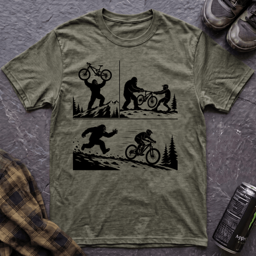 Bigfoot Fight T-Shirt - AspenCrestOutdoors
