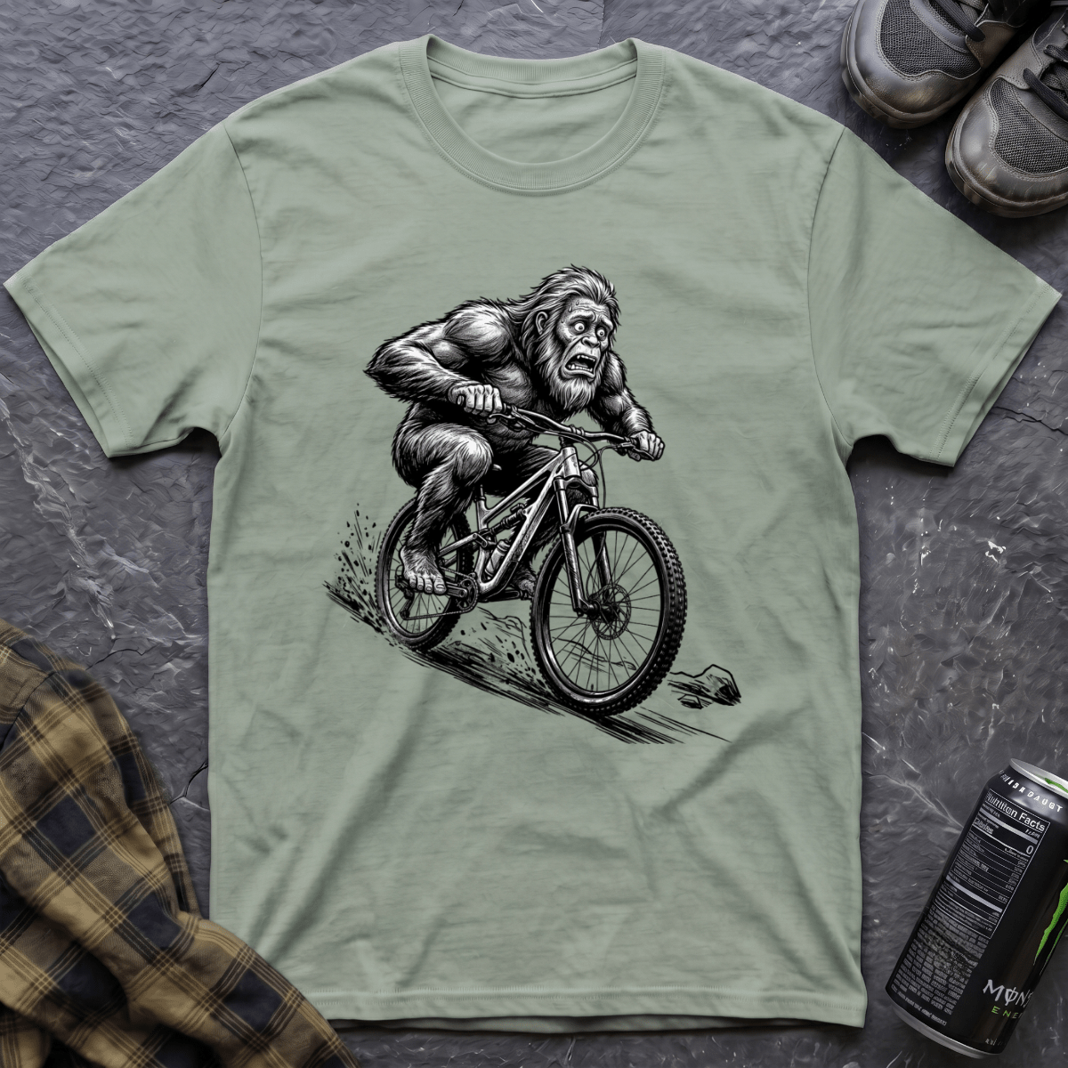 Bigfoot Riding T-Shirt - AspenCrestOutdoors