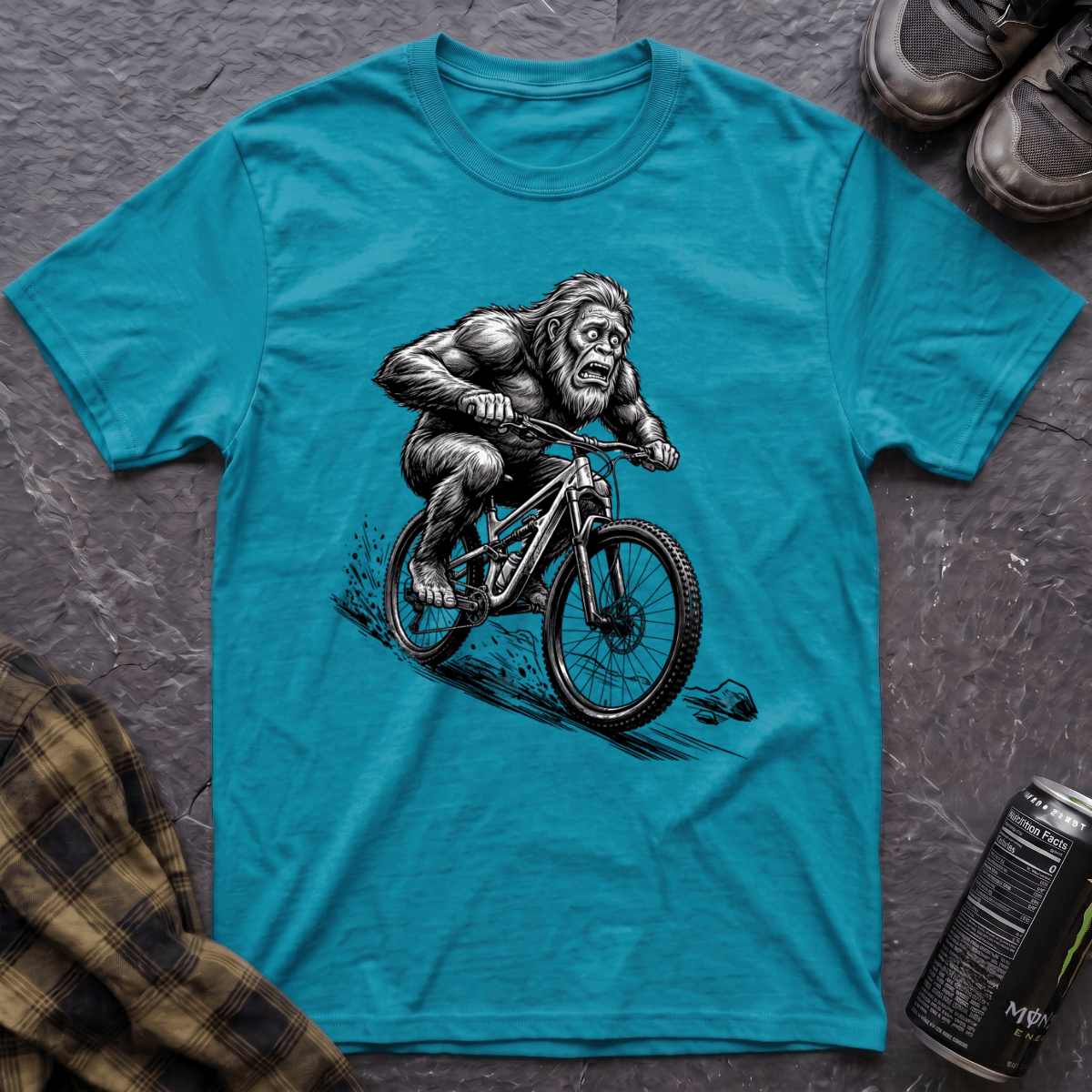 Bigfoot Riding T-Shirt - AspenCrestOutdoors