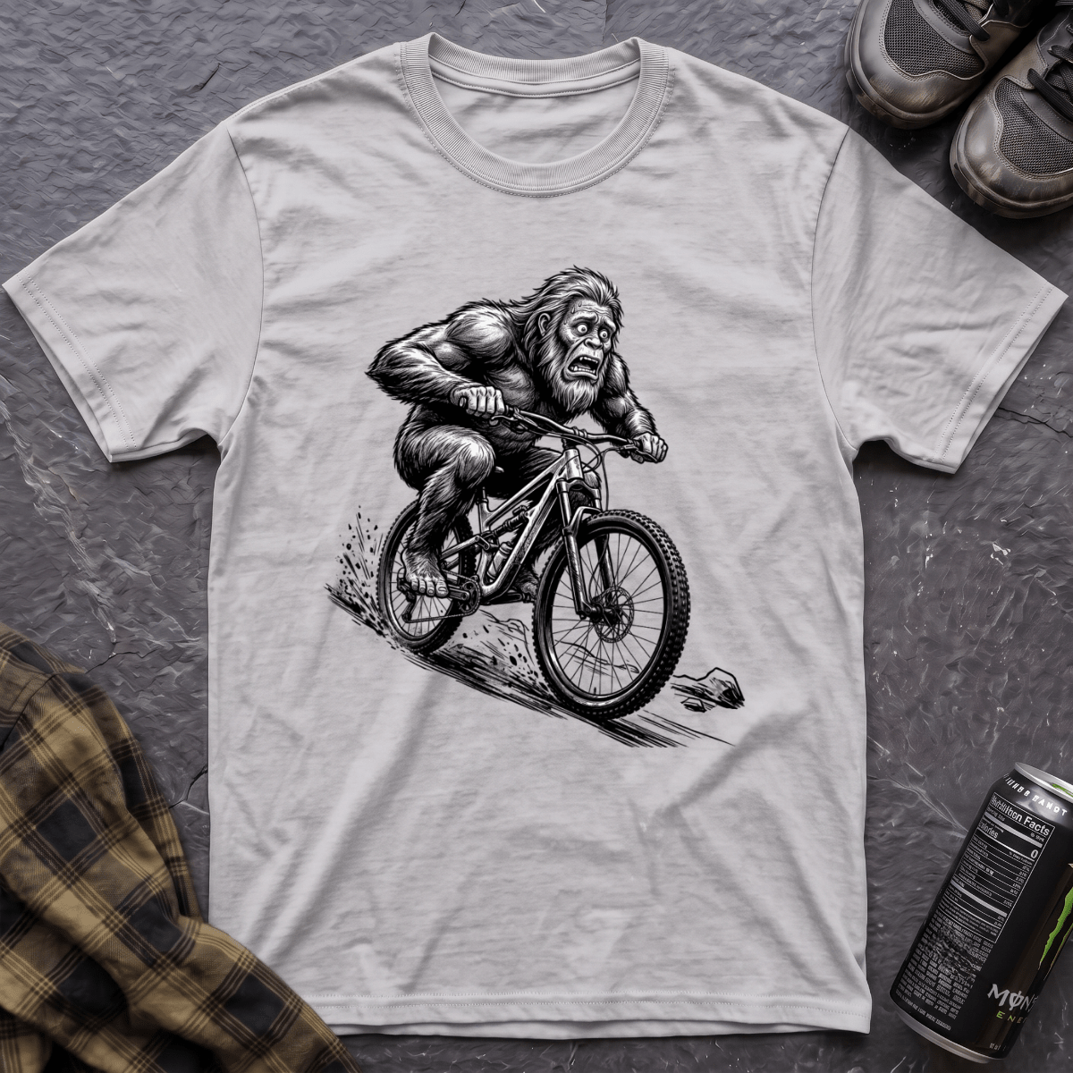 Bigfoot Riding T-Shirt - AspenCrestOutdoors