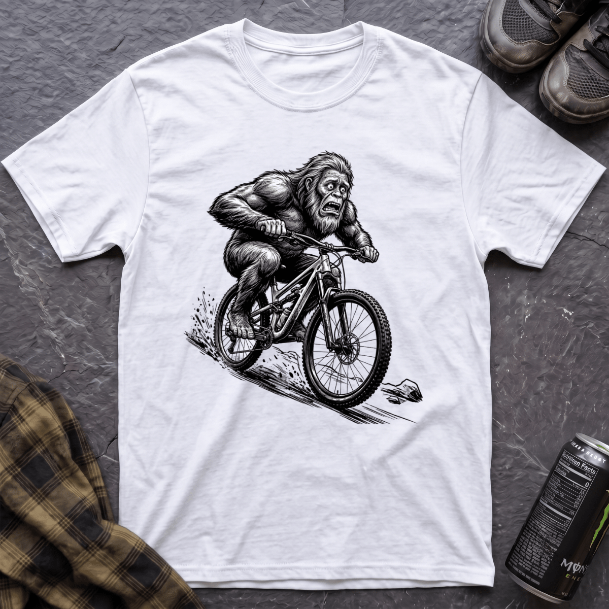 Bigfoot Riding T-Shirt - AspenCrestOutdoors