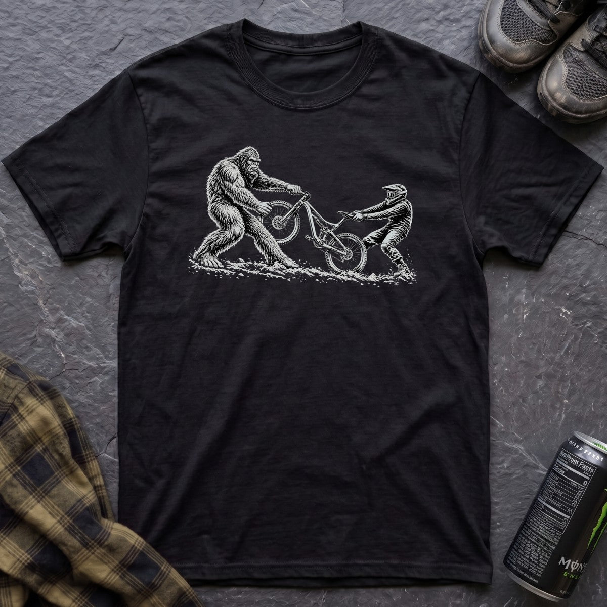 Bigfoot Tug of War T-Shirt - AspenCrestOutdoors
