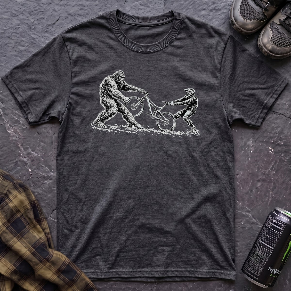 Bigfoot Tug of War T-Shirt - AspenCrestOutdoors