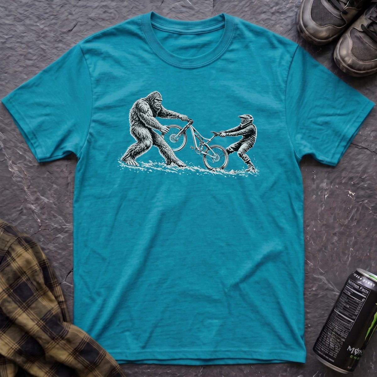 Bigfoot Tug of War T-Shirt - AspenCrestOutdoors