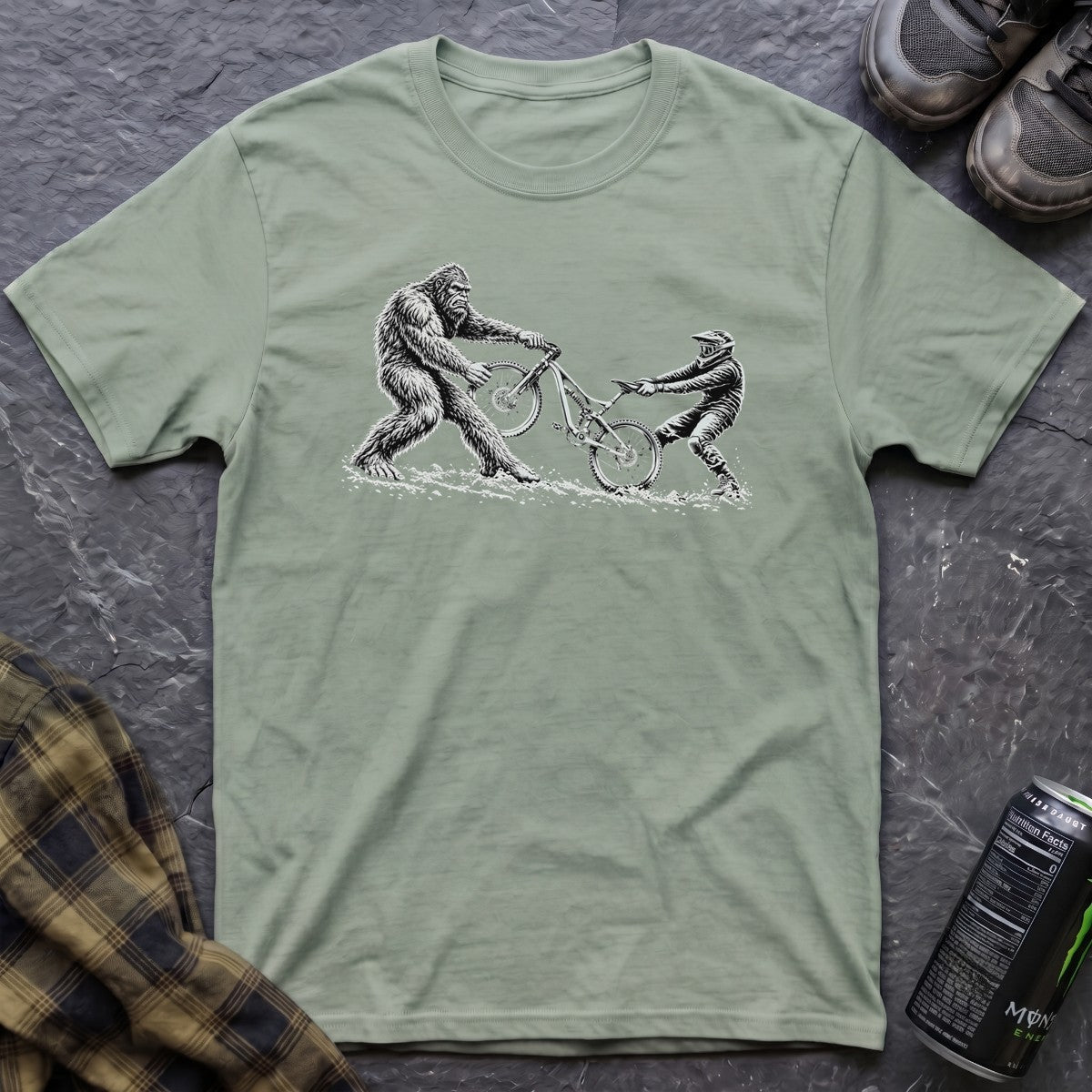 Bigfoot Tug of War T-Shirt - AspenCrestOutdoors