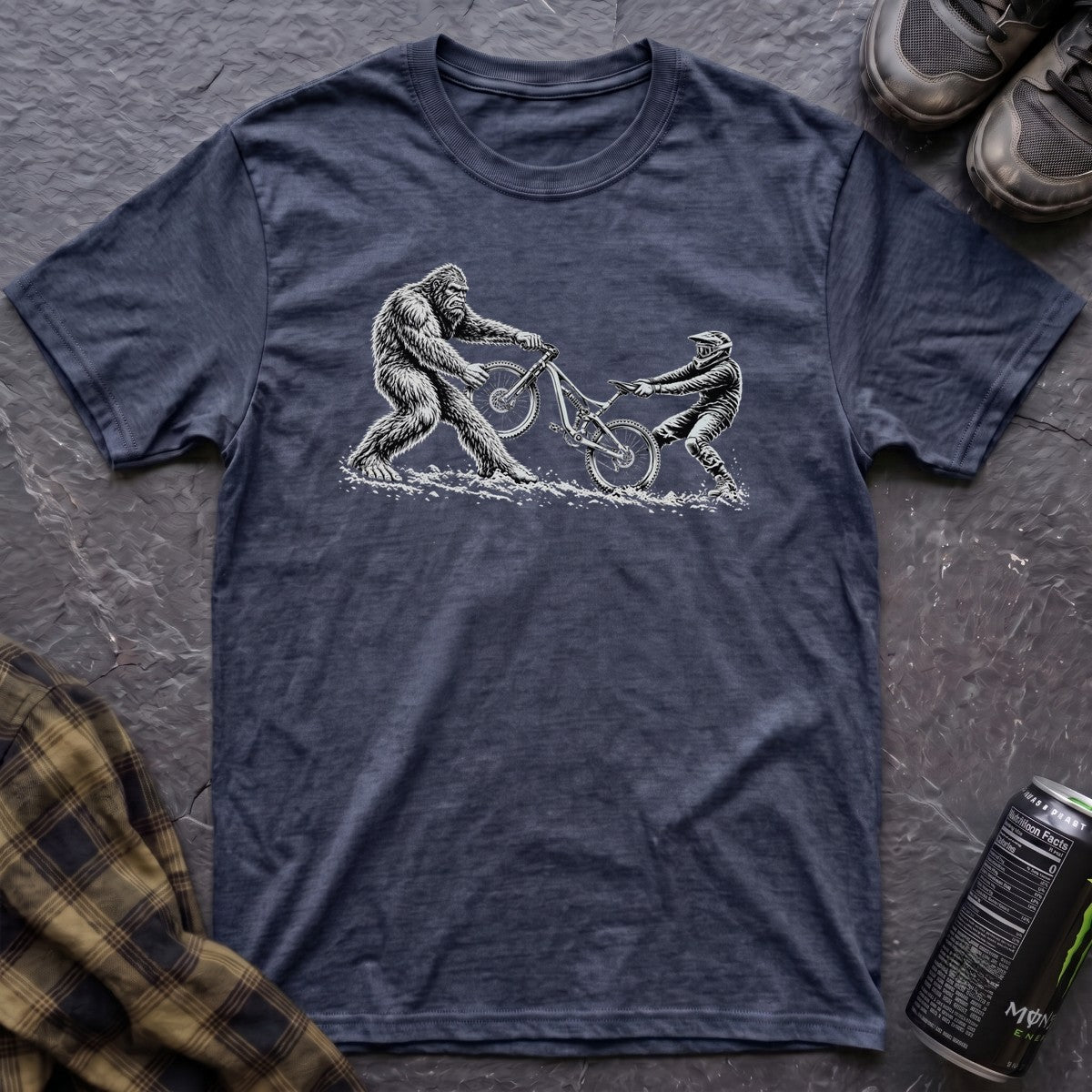 Bigfoot Tug of War T-Shirt - AspenCrestOutdoors