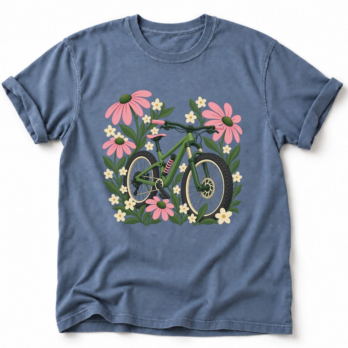 Bike Flower T-Shirt - AspenCrestOutdoors