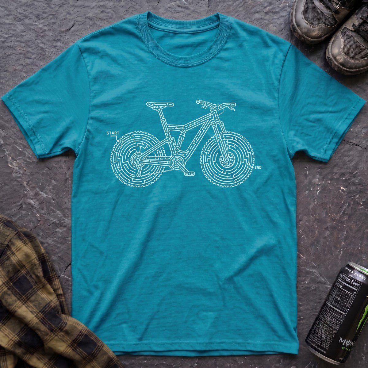 Bike Maze T-Shirt - AspenCrestOutdoors