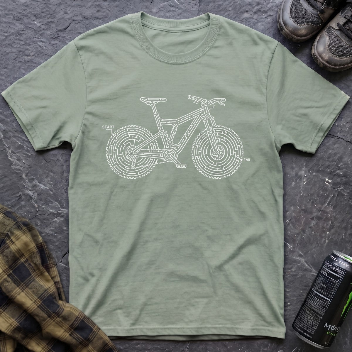 Bike Maze T-Shirt - AspenCrestOutdoors