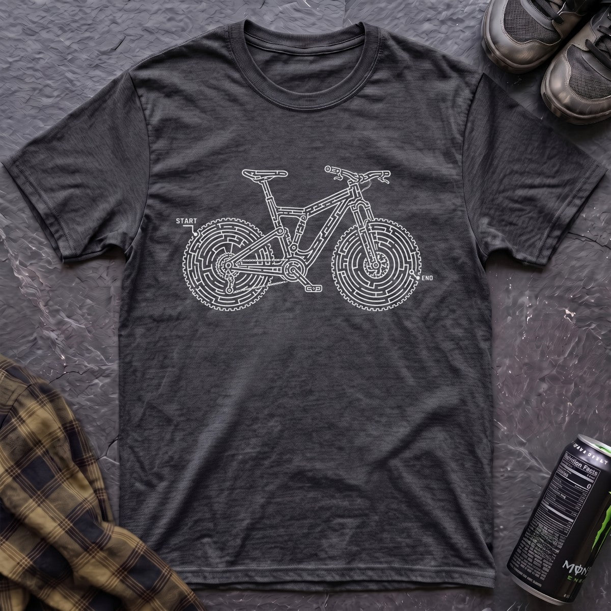 Bike Maze T-Shirt - AspenCrestOutdoors