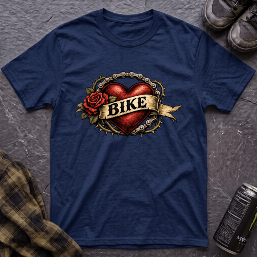 Bike Tattoo T-Shirt - AspenCrestOutdoors