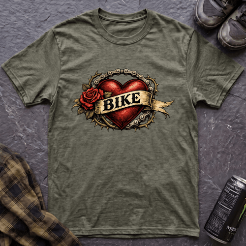 Bike Tattoo T-Shirt - AspenCrestOutdoors