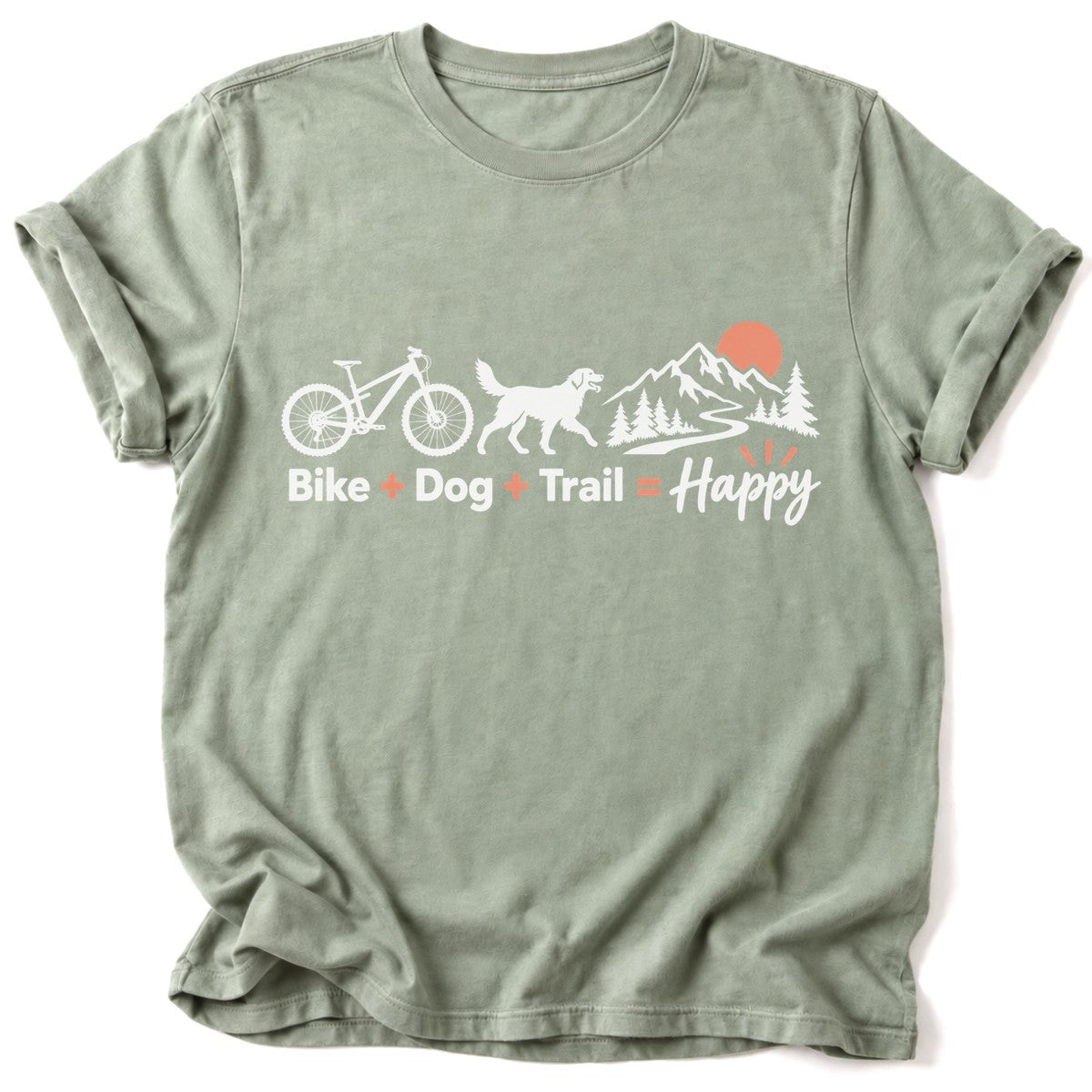 Bike+Dog+Trail T-Shirt - AspenCrestOutdoors