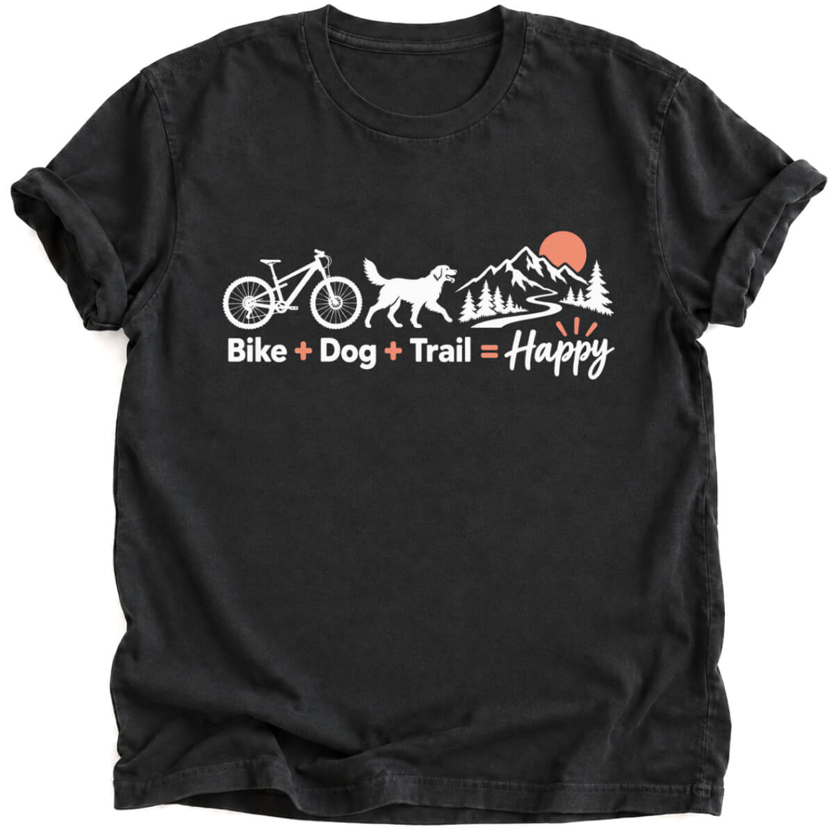 Bike+Dog+Trail T-Shirt - AspenCrestOutdoors