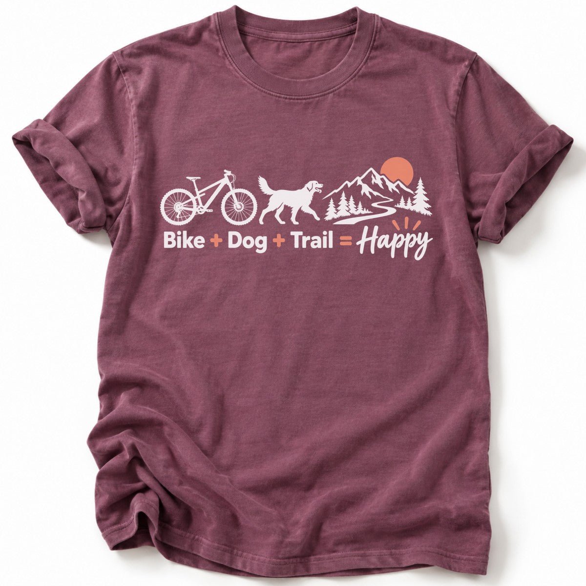 Bike+Dog+Trail T-Shirt - AspenCrestOutdoors