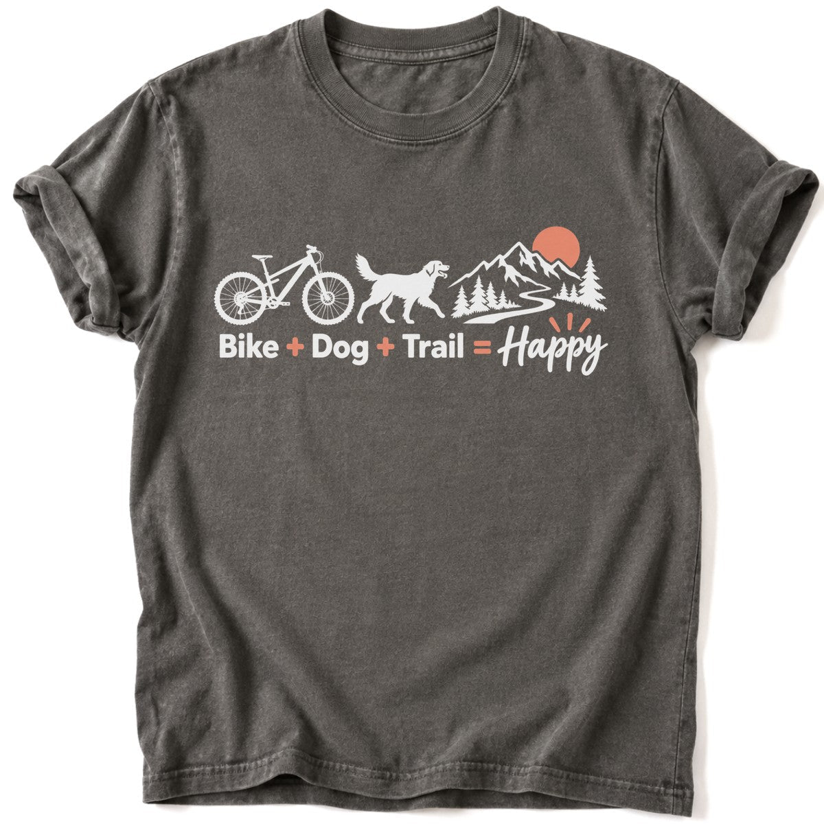 Bike+Dog+Trail T-Shirt - AspenCrestOutdoors