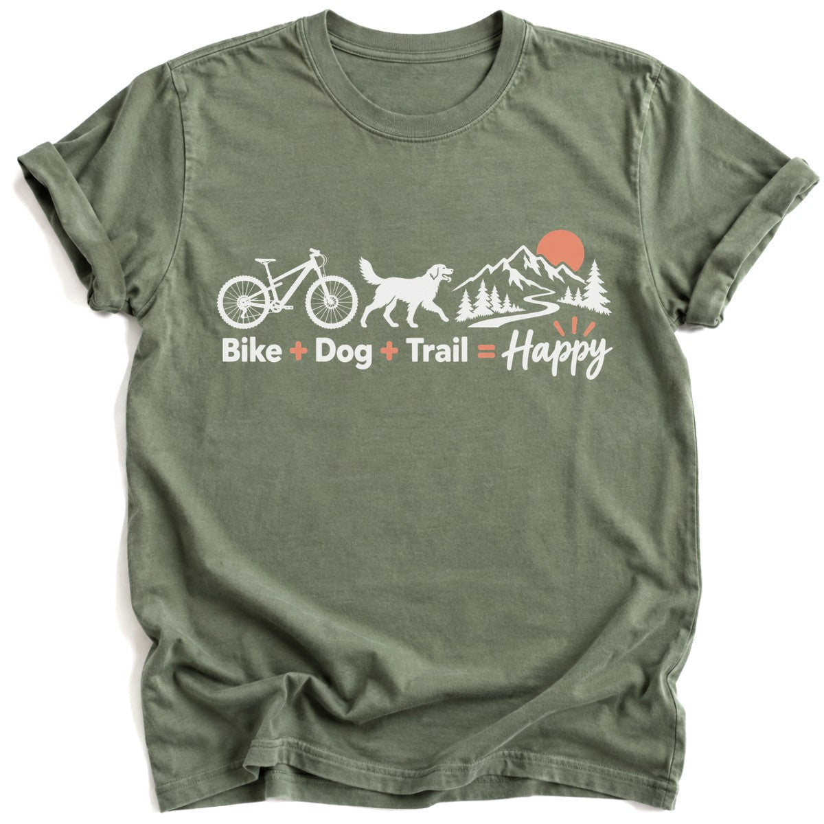Bike+Dog+Trail T-Shirt - AspenCrestOutdoors