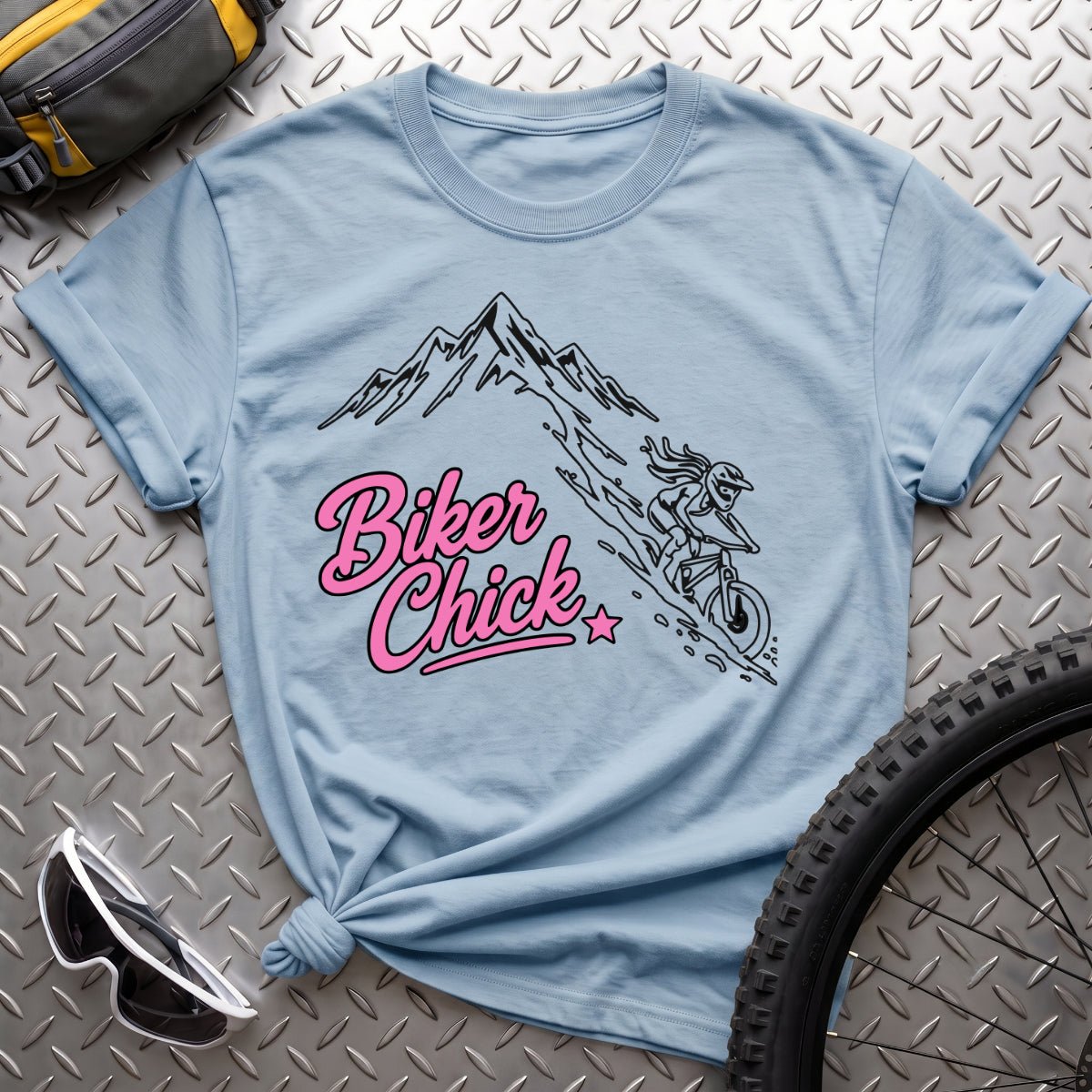 Biker Chick Women's T-Shirt - AspenCrestOutdoors